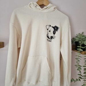 Embroidered Pet Portraits Hoodie